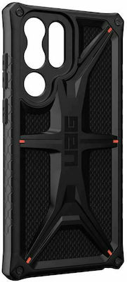 UAG Monarch Kevlar Plastic Back Cover Durable Black (Galaxy S22 Ultra 5G)