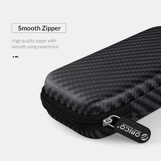 Orico Protective Case Θήκη Προστασίας M2 SSD Black (M2PH01-BK-BP)