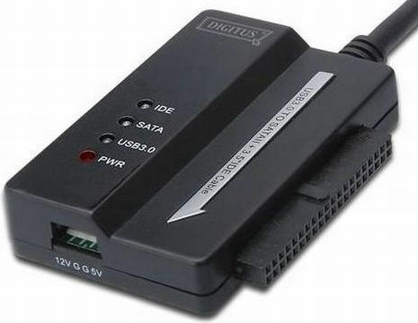 Digitus DA-70325 USB 3.0 IDE and SATA Cable Black