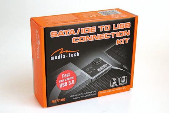 Media-Tech MT5100 USB to SATA Μαύρο