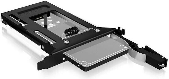 Icy Box 3.5-Inch Mobile Rack For installation in a free PCI card Slot 2.5-Inch SATA HDD/SSD Μαύρο IB-2207STS