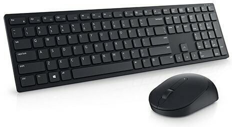 Dell Pro KM5221W Ασύρματο Σετ Πληκτρολόγιο & Ποντίκι Αγγλικό US