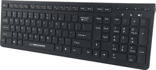 Esperanza EK136 Set Tastatură și Mouse Fără Fir Engleză SUA