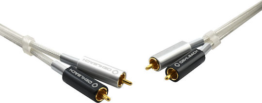 Oehlbach Silver Express Plus 100 Cable RCA male - RCA male 1m