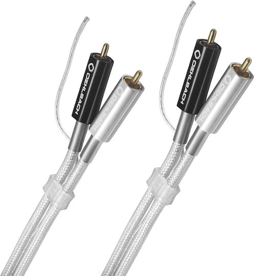 Oehlbach Silver Express Plus 100 1m RCA male Cable (2601)