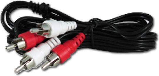 Cable RCA male - RCA female 1.5m S200
