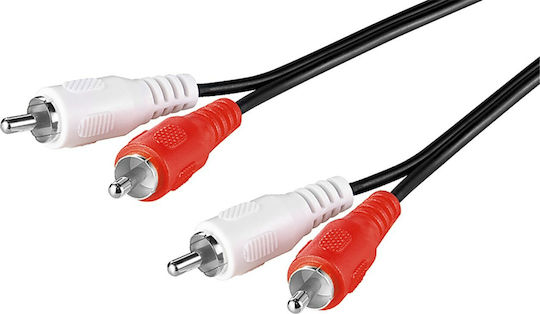 Goobay 2.5m RCA male Cable (50029)