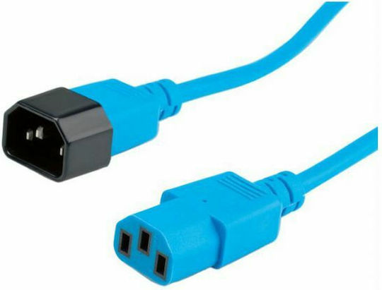 Roline IEC C14 - IEC C13 Kabel 1.8m Blau (19.08.1522-25)