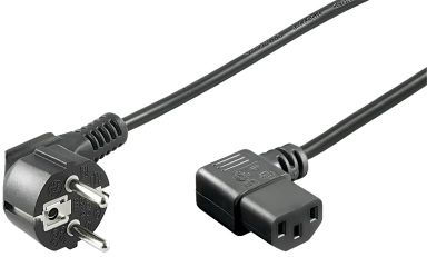 Goobay Schuko - IEC C13 Cable 3m Black (96032)