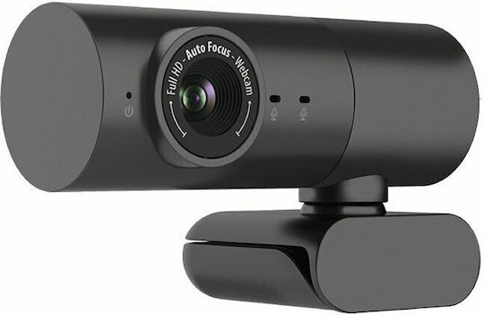 VidLok W91 Plus Web-Kamera Full HD 1080p Schwarz CSMXJ24B