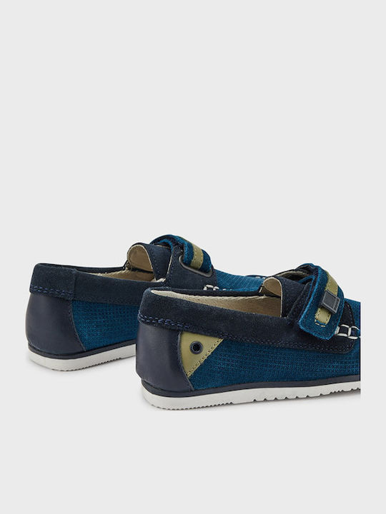 Kinder-Mokassins Blau