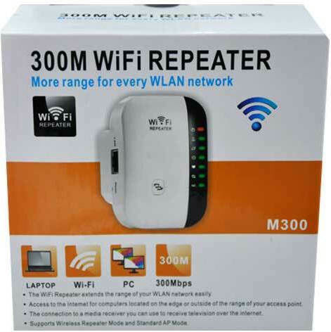 MT02 WiFi Extender Single Band (2.4GHz) 300Mbps