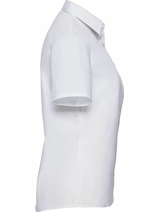 Russell Europe Women's Promotional Short Sleeve T-Shirt In White Colour