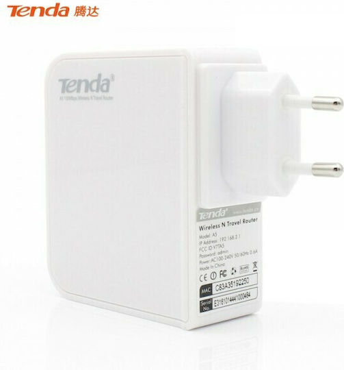 Tenda A5 WiFi Extender Single Band (2.4GHz) 150Mbps