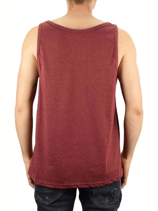 Element Basic Men's Athletic Short Sleeve Blouse Burgundy