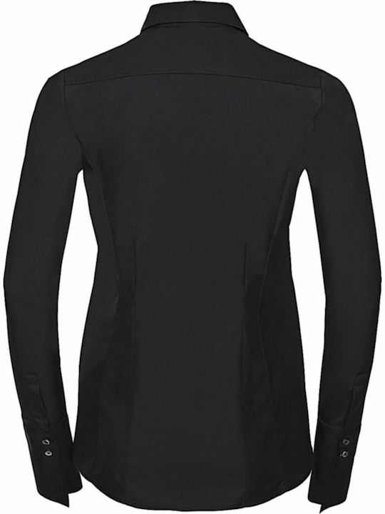 Long Sleeve Women's Shirt Black Black