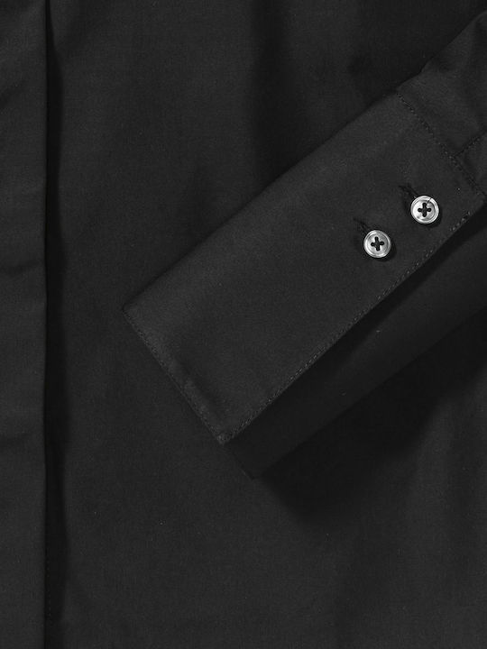 Long Sleeve Women's Shirt Black Black