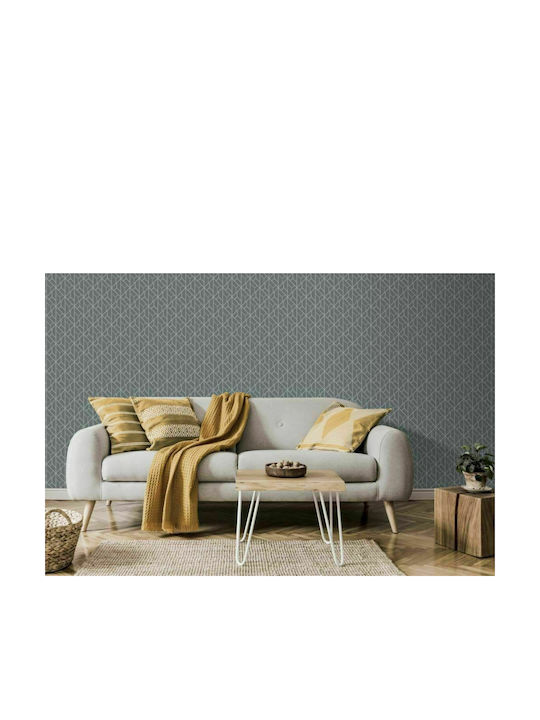 Wallpaper Galactik Vinyl Silver L1000xW53cm Washable