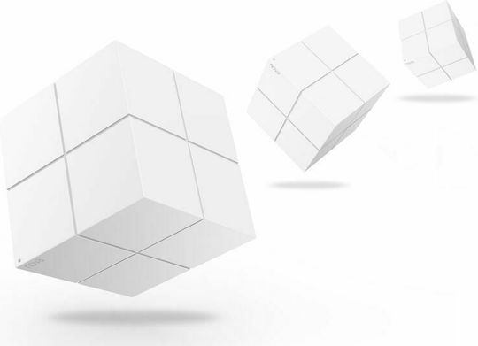 Tenda Nova MW6 WiFi Mesh Network Access Point Wi‑Fi 5 Dual Band (2.4 & 5GHz) σε Τριπλό Kit
