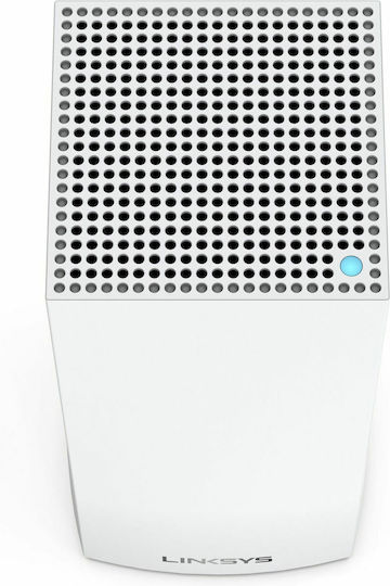 LinkSys Velop AX4200 WiFi Mesh Network Access Point Wi‑Fi 5 Tri Band (2.4 & 5 & 5GHz) σε Διπλό Kit