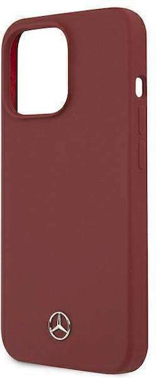 Mercedes-Benz Hardcase Back Cover Σιλικόνης Κόκκινο (iPhone 13 Pro)