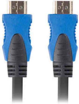 Lanberg HDMI 1.4 High Speed 1080p 120Hz Кабел HDMI Мъжки - HDMI Мъжки 15м Черен
