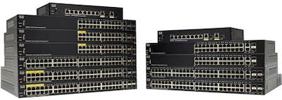 Cisco SG250-08 Managed L2 Switch με 8 Θύρες Gigabit (1Gbps) Ethernet