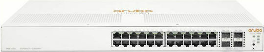 Aruba Instant On 1930 24G 4SFP+ v1 Managed L2 / L3 Switch με 24 Θύρες Gigabit (1Gbps) Ethernet και 4 SFP Θύρες