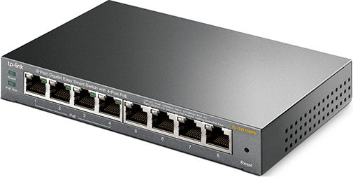 TP-LINK TL-SG108PE Unmanaged L2 PoE Switch with 8 Ethernet Ports