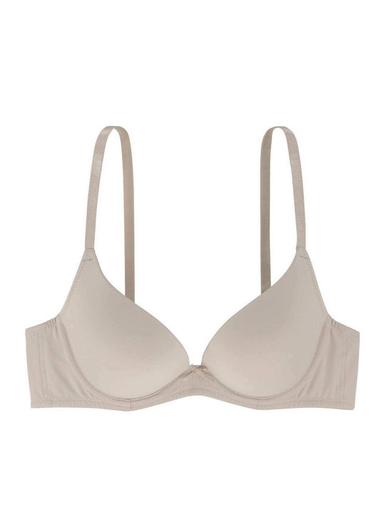 Beige/Black Σουτιέν mit leichter Polsterung mit Bügel 2Pack