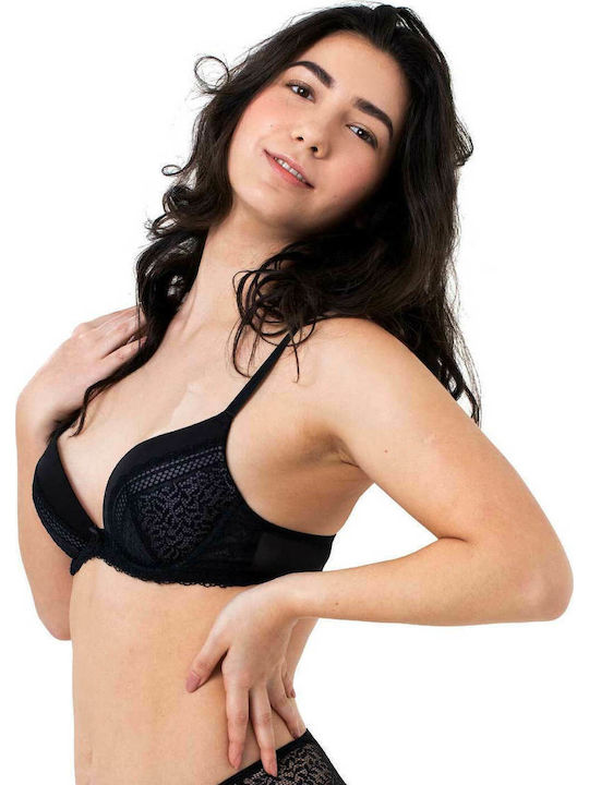 Beige/Black Σουτιέν mit leichter Polsterung mit Bügel 2Pack