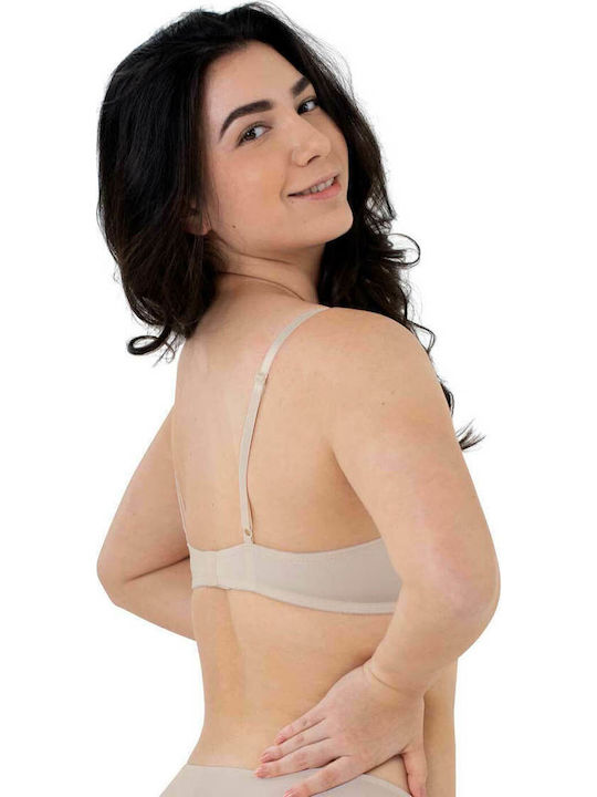 Beige/Black Σουτιέν mit leichter Polsterung mit Bügel 2Pack