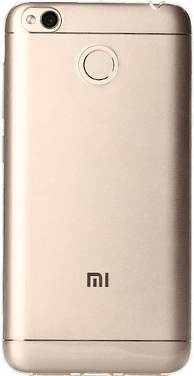 Xiaomi Umschlag Rückseite Silikon 0.8mm Transparent (Redmi 4x)