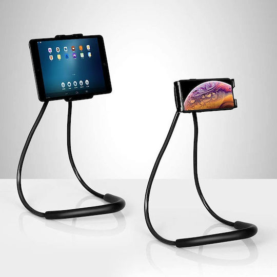 Gadgetmonster Lazy Neck Βάση Λαιμού για Κινητό σε Μαύρο χρώμα