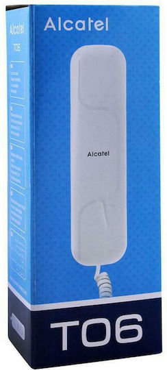 Alcatel T06 Gondola Corded Phone White