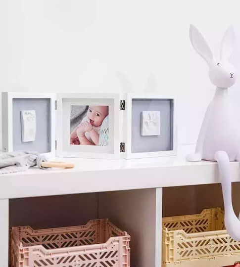 Baby Art Ramă pentru Amprenta Bebelușului My Baby Style Double pentru Fetiță