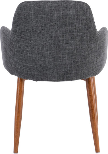 Soul Председки Трапезария Walnut - Grey 2бр 57x55x78бр