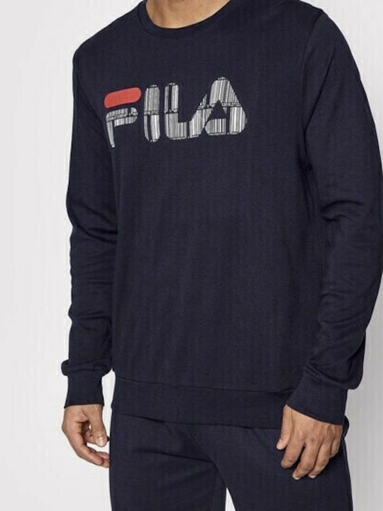 Sweatpants with Elastic Navy Blue