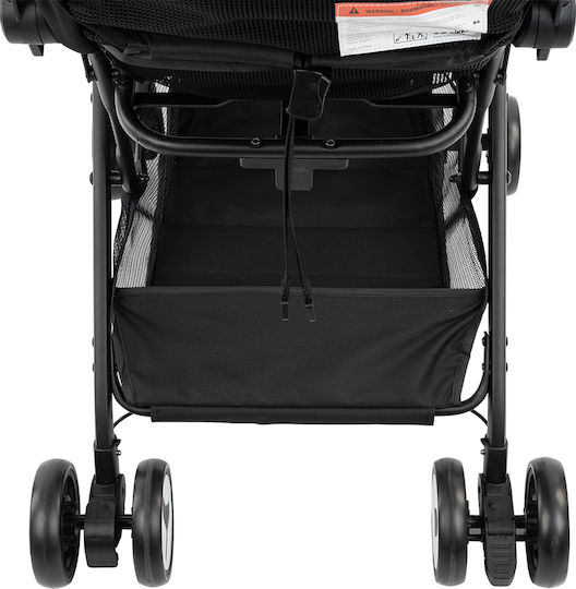 Kikka Boo Catwalk Reglabil Cărucior pentru Bebeluși Potrivit de la 6+ Luni Gri 7.2kg