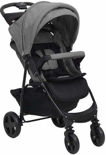 Adjustable 3 in 1 Baby Stroller Suitable for Newborn Light Grey 9.41kg