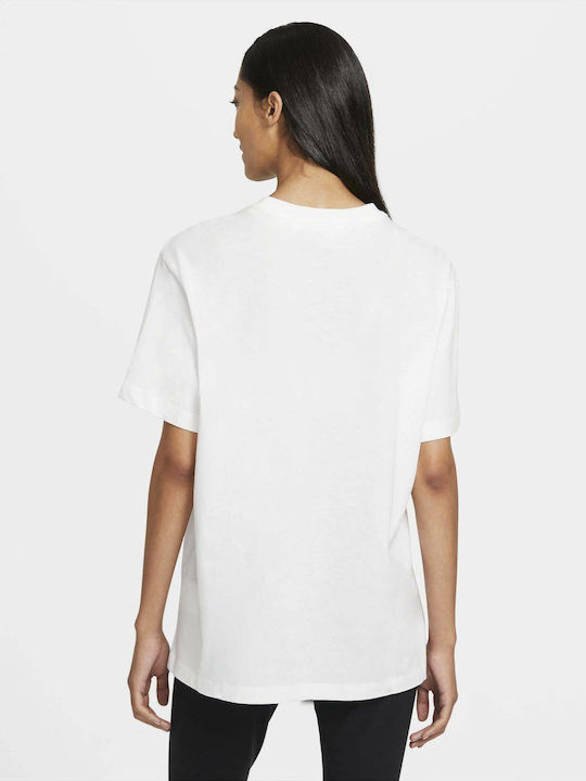 Nike Swoosh Athletic Oversized Women's T-Shirt White