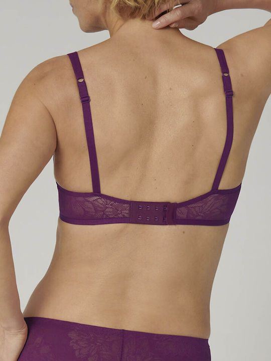 Fit Smar Women's Bra without Padding Purple