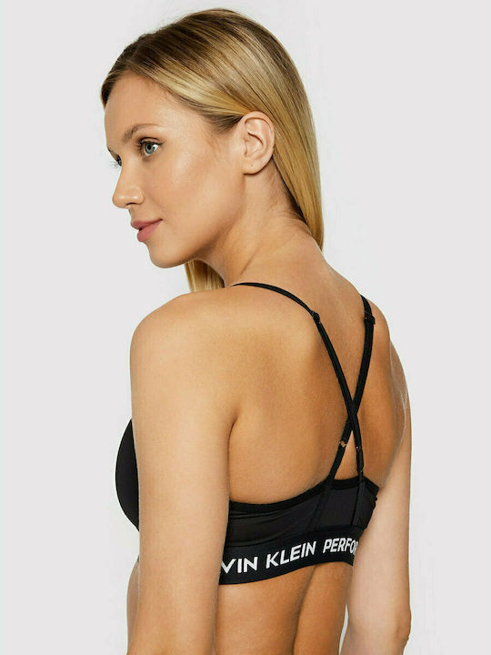 Calvin Klein Frauen Sport-BH Schwarz