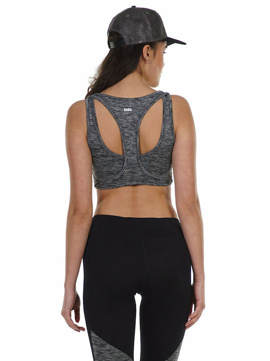 Body Action Frauen Sport-BHs Sport-BH Grey Melange