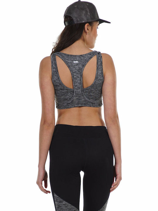 Body Action Women's Sports Bra Grey Melange