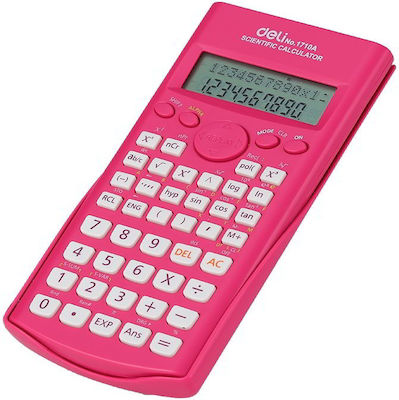 Deli Calculator Scientific 12 Digits in Pink Color