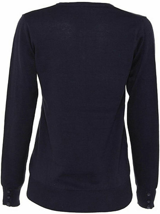 Kustom Kit KK355 Women's Long Sleeve Promotional Cardigan Navy Blue
