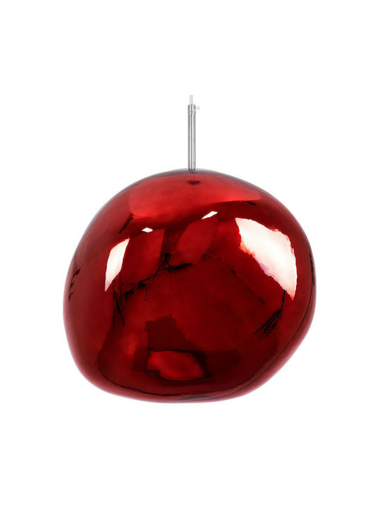 GloboStar Dixar Pendant Light Red Ball with Socket E27 41x41x45cm