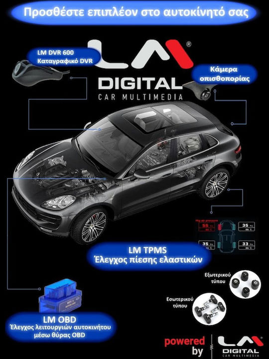 LM Digital Auto-Audiosystem für Mercedes-Benz Sprinter / Vito / Viano Alfa Romeo Spinne 2004-2012 (Bluetooth/USB/AUX/WiFi/GPS/Apple-Carplay/Android-Auto) mit Touchscreen 9"