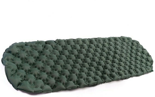 Origin Outdoors Asterisk Gonflabil Single Substrat Camping 198x56cm Grosime 6cm în culoarea Gri